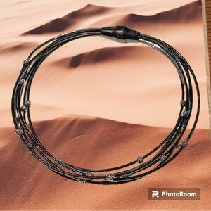 Multilayer station beaded bracelet